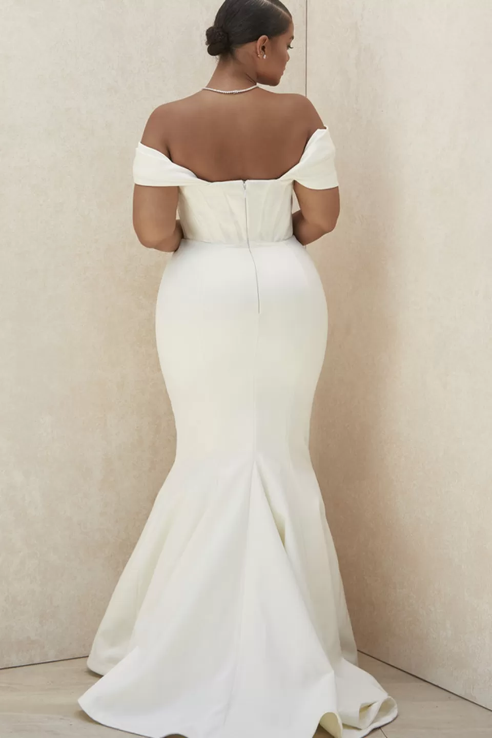 House of CB 'Antoinette' Ivory Corset Off Shoulder Bridal Gown - Limited Edition Cheap