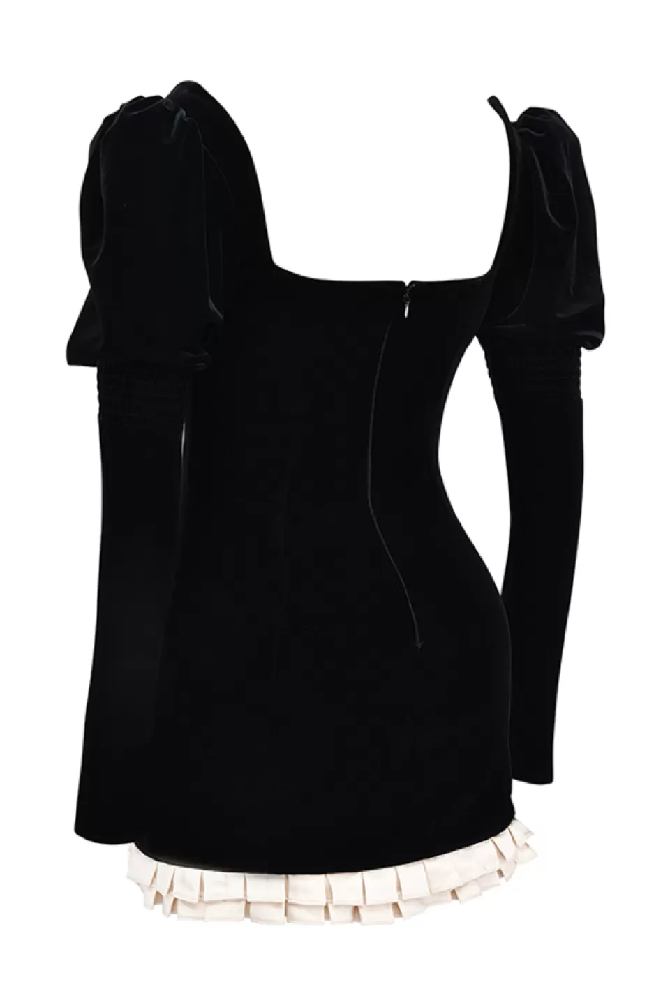 House of CB 'Azaria' Black & Vintage Cream Mini Dress Store