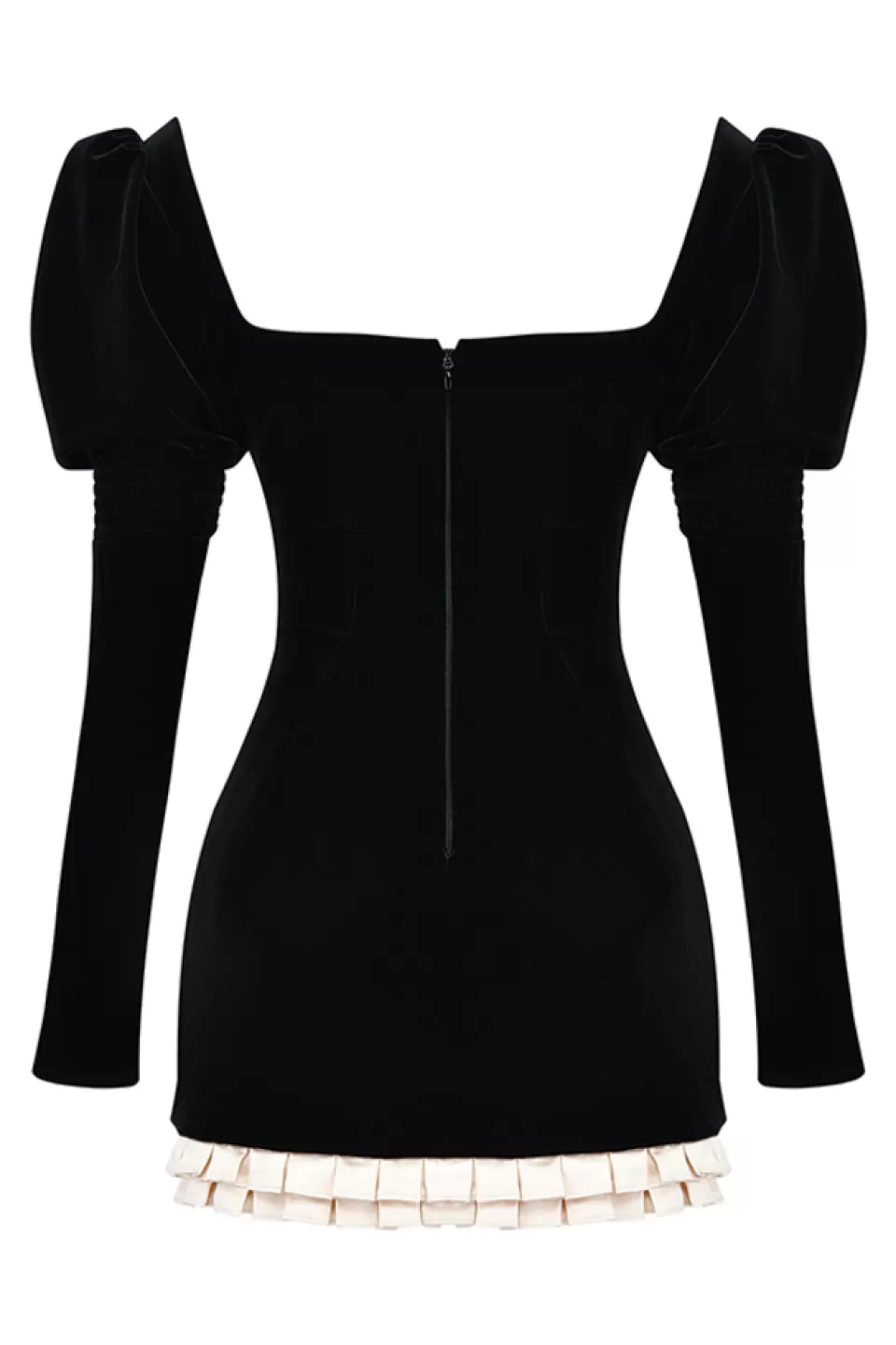 House of CB 'Azaria' Black & Vintage Cream Mini Dress Store