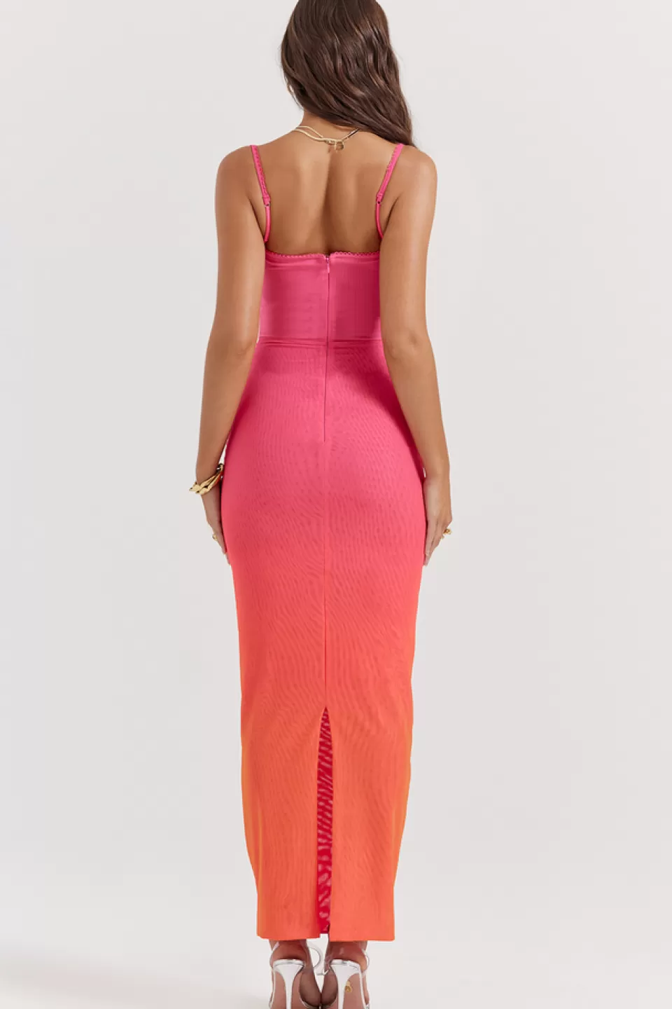 House of CB 'Calista' Ombre Flame Maxi Dress Fashion