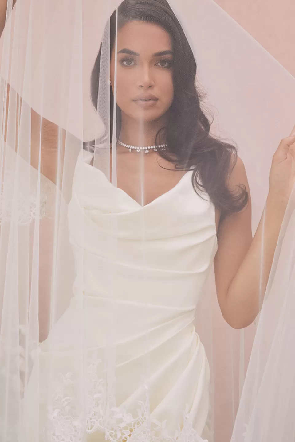 House of CB 'Delphine' Ivory Draped Corset Bridal Gown - Limited Edition Store