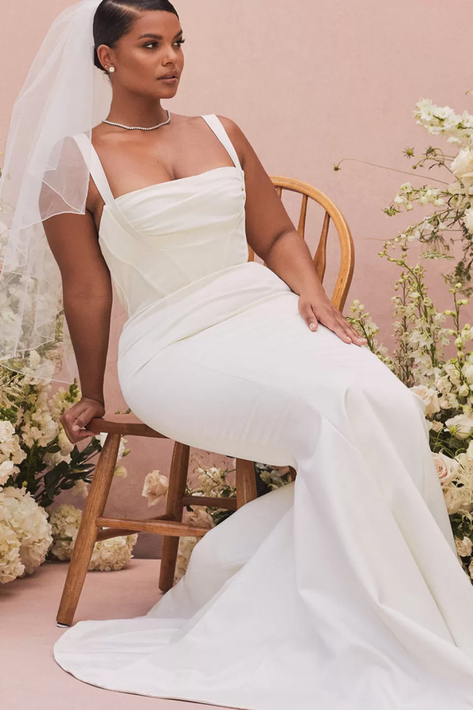 House of CB 'Francoise' Ivory Balconette Corset Bridal Gown - Limited Edition Best