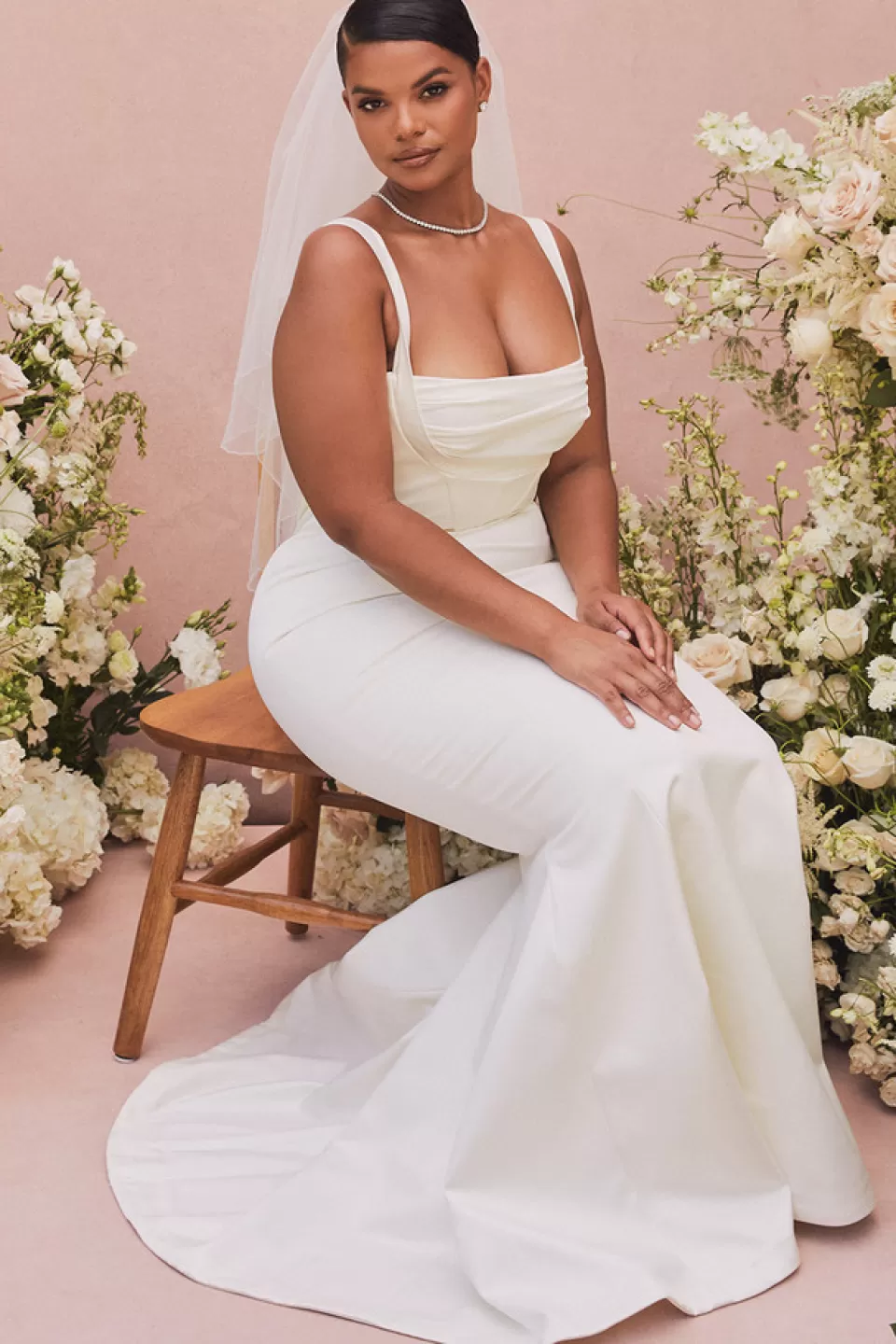 House of CB 'Francoise' Ivory Balconette Corset Bridal Gown - Limited Edition Best