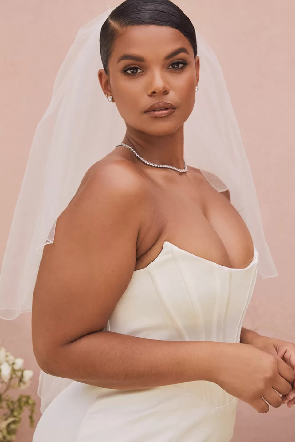 House of CB 'Ines' Ivory Strapless Corset Bridal Gown - Limited Edition Shop