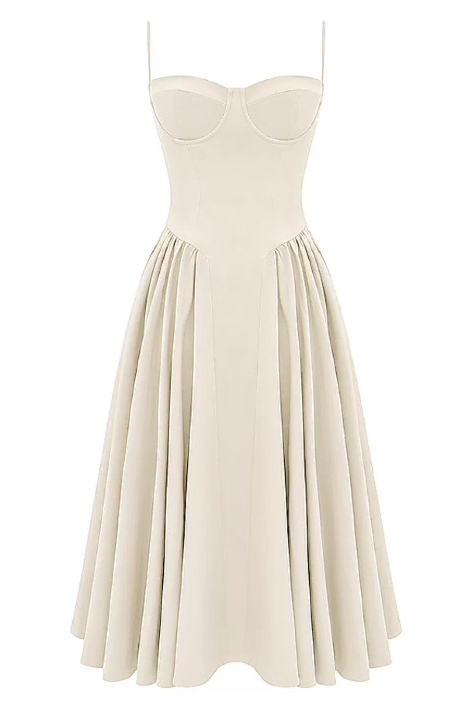 House of CB 'Samaria' Vintage Cream Corset Sundress Hot