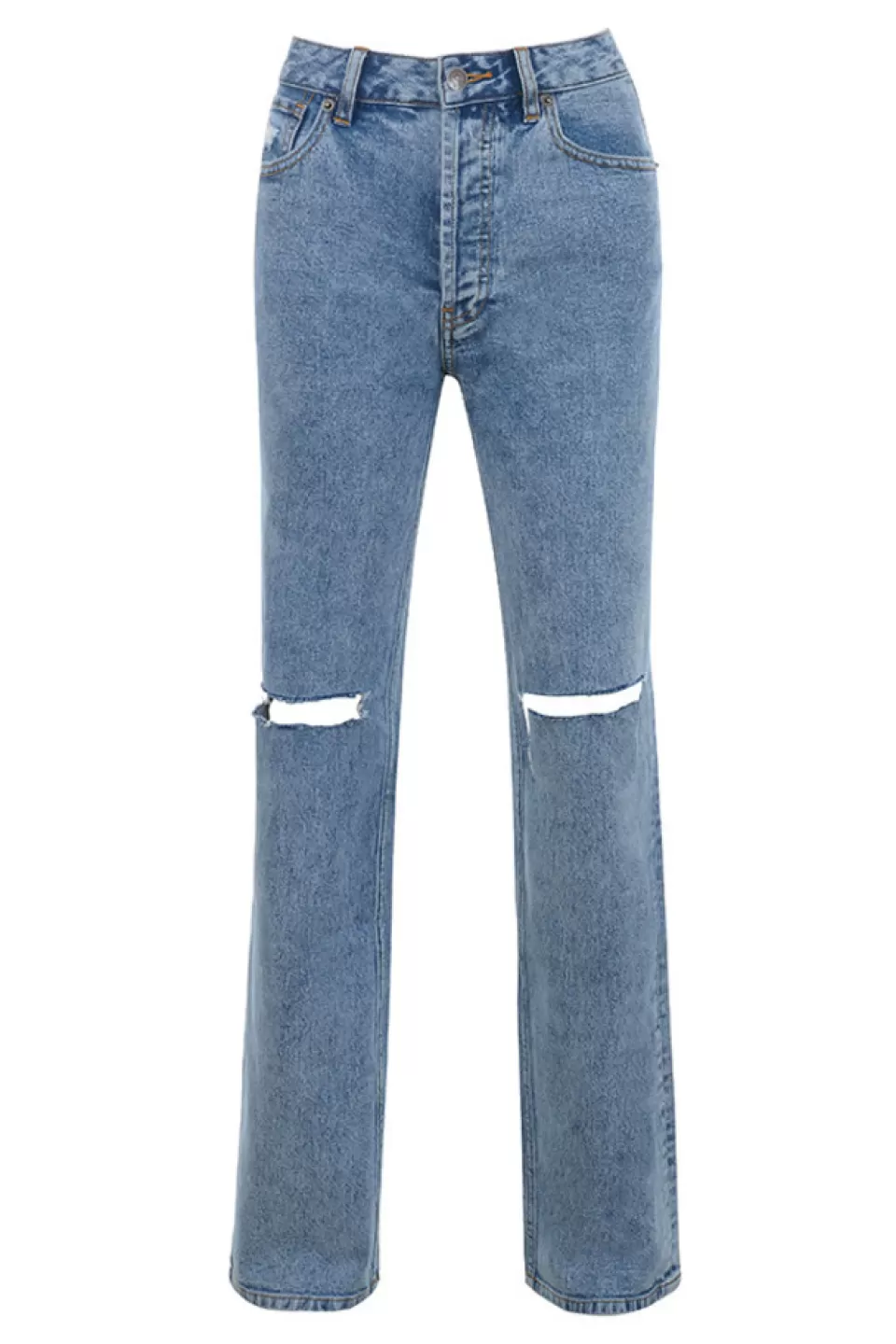 House of CB 'Tate' Blue Vintage Fit Antique Wash Jeans New