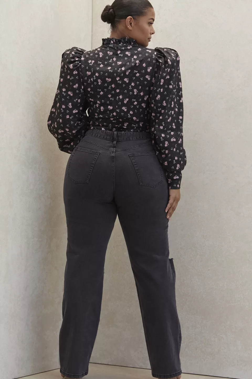 House of CB 'Tate' Carbon Vintage Fit Antique Wash Jeans Outlet