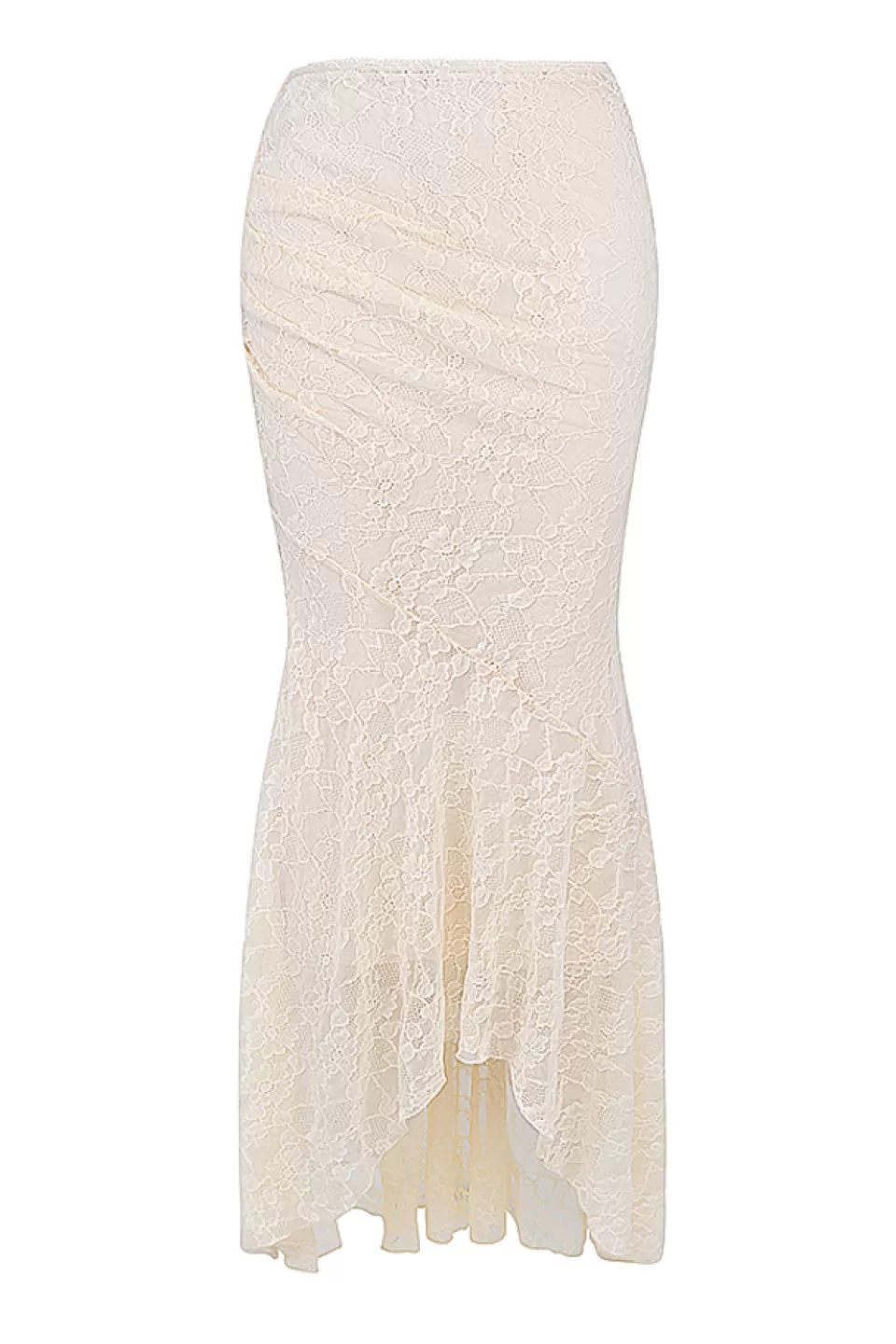 House of CB 'Therese' Vintage Cream Lace Maxi Skirt Online