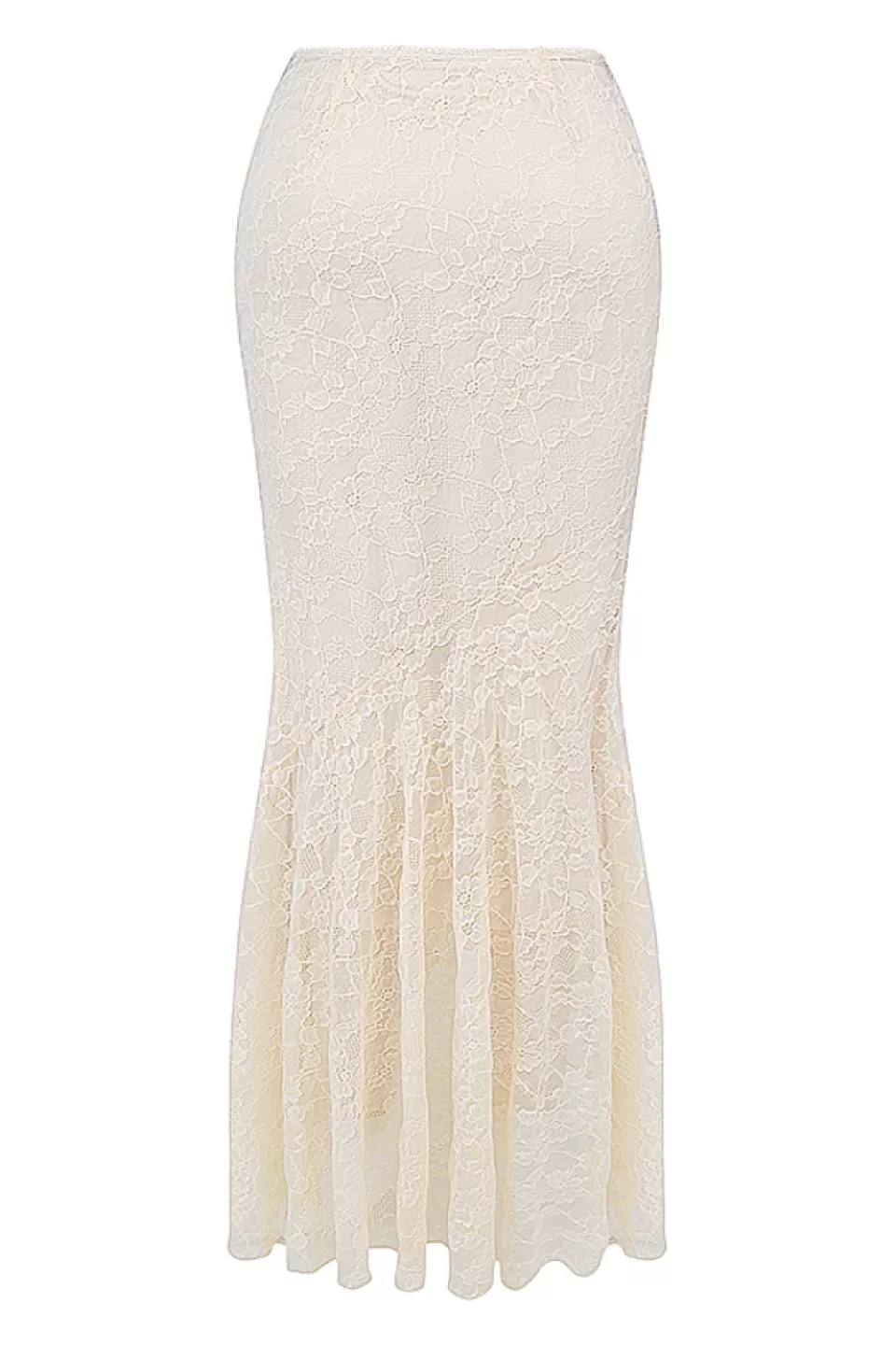 House of CB 'Therese' Vintage Cream Lace Maxi Skirt Online