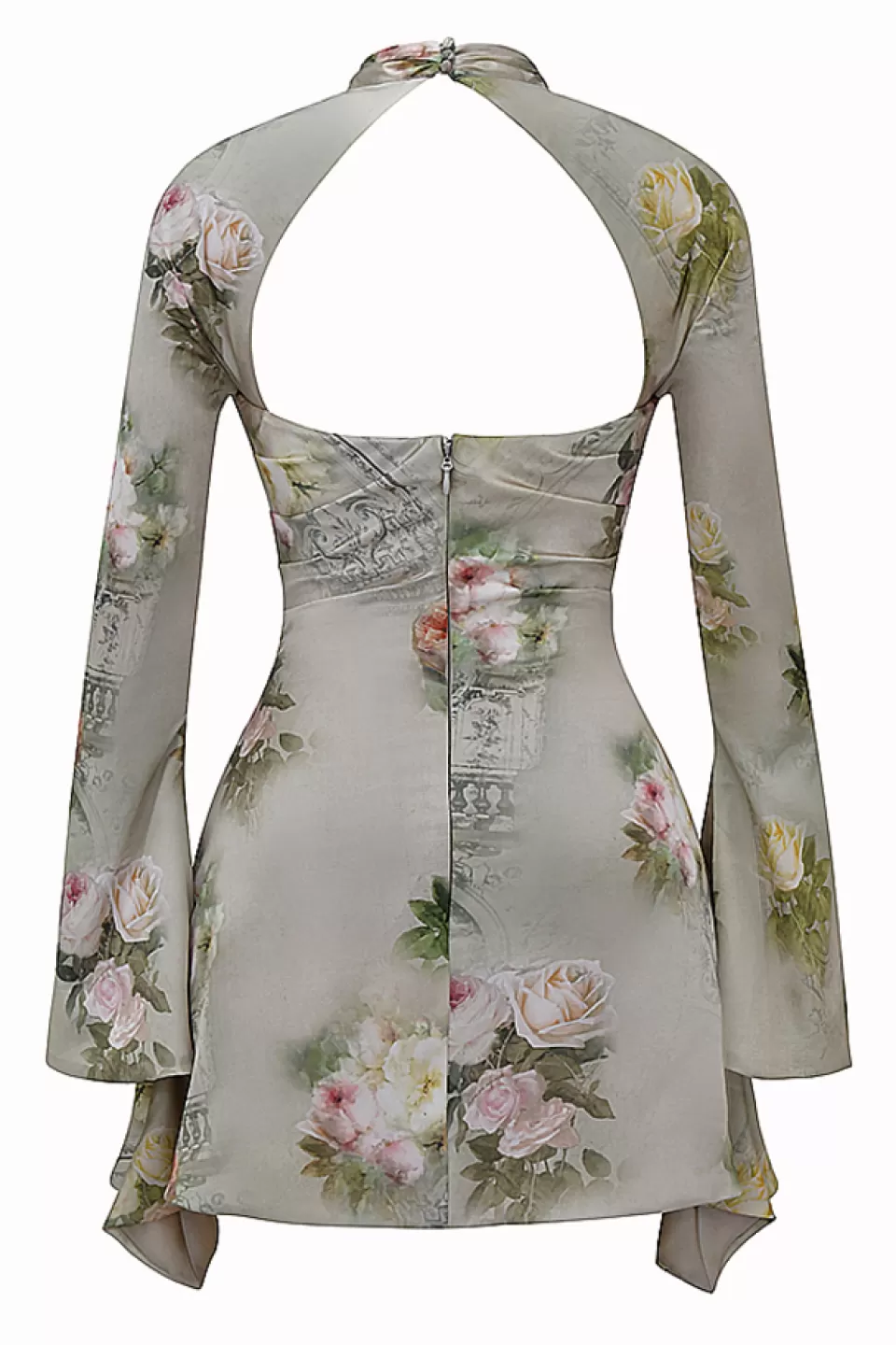 House of CB 'Toira' Vintage Floral Draped Corset Dress Best