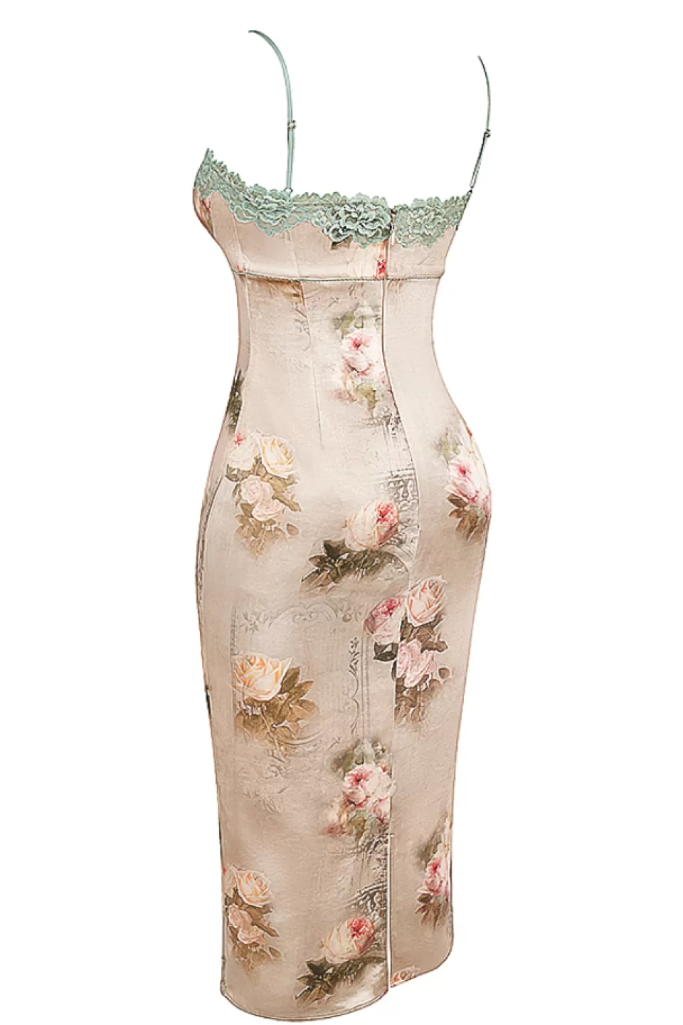 House of CB 'Venus' Vintage Floral Midi Dress Best Sale