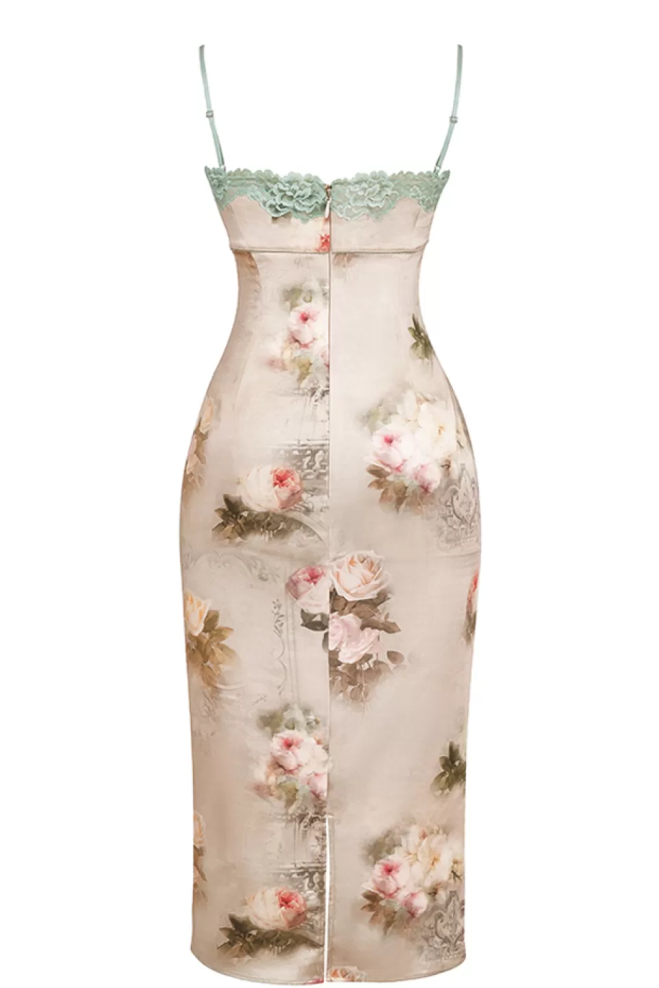 House of CB 'Venus' Vintage Floral Midi Dress Best Sale