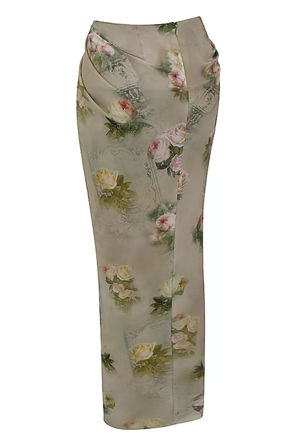 House of CB 'Vesper' Vintage Floral Maxi Skirt Outlet